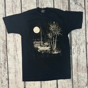 Vintage 90s Florida Travel Vacation Tourism Crewneck 1990s Tshirt